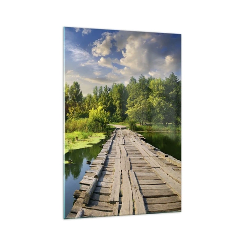 Billede på glas - Sommer, sommer overalt - 70x100 cm