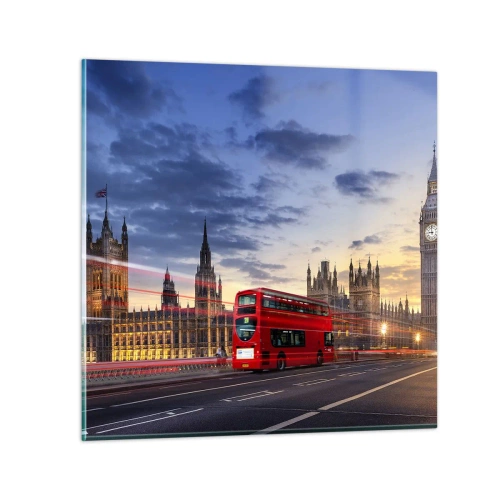 Billede på glas - Særlige kendetegn - 70x70 cm