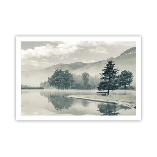 Plakat - Søen sover stadig - 91x61 cm