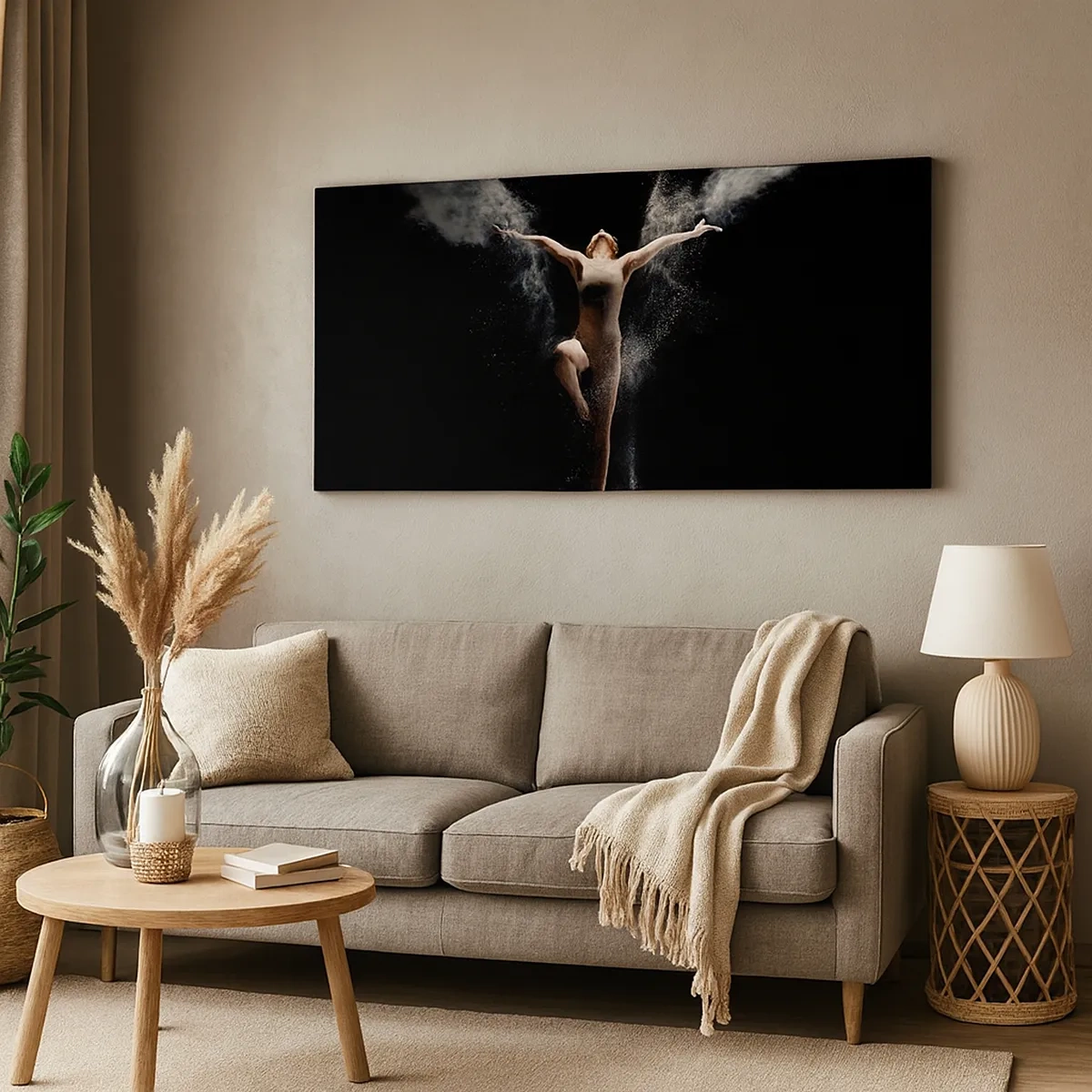 Lærredstryk - Billede på lærred - Elfer findes - 30x30 cm