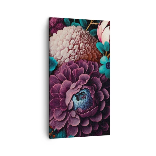 Lærredstryk - Billede på lærred - Natur i overflod - 45x80 cm