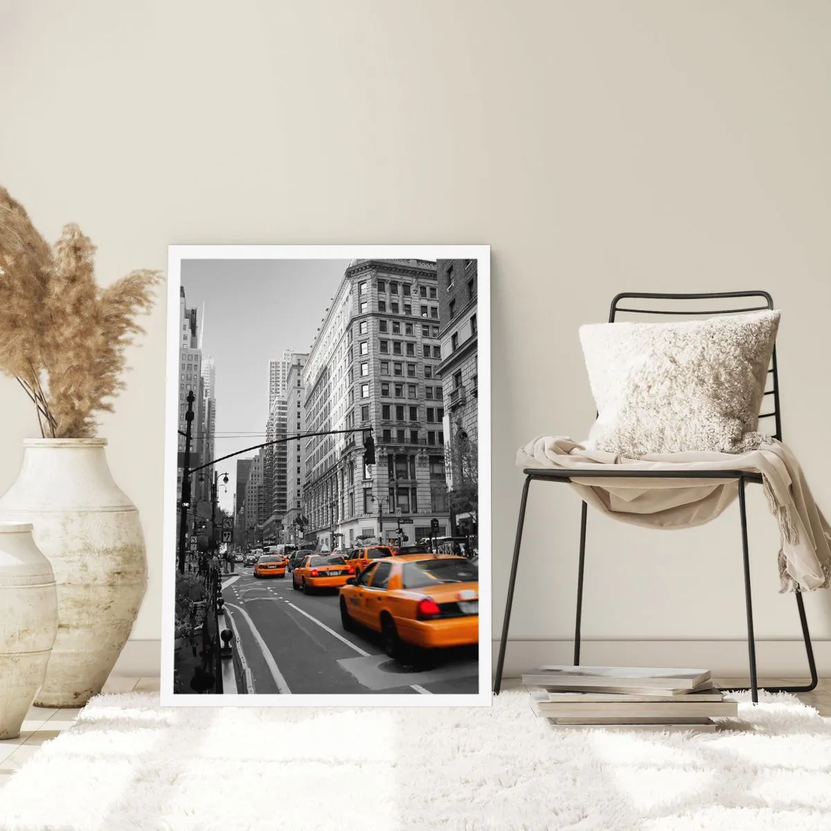 Plakat - Storbyens sol - 30x40 cm