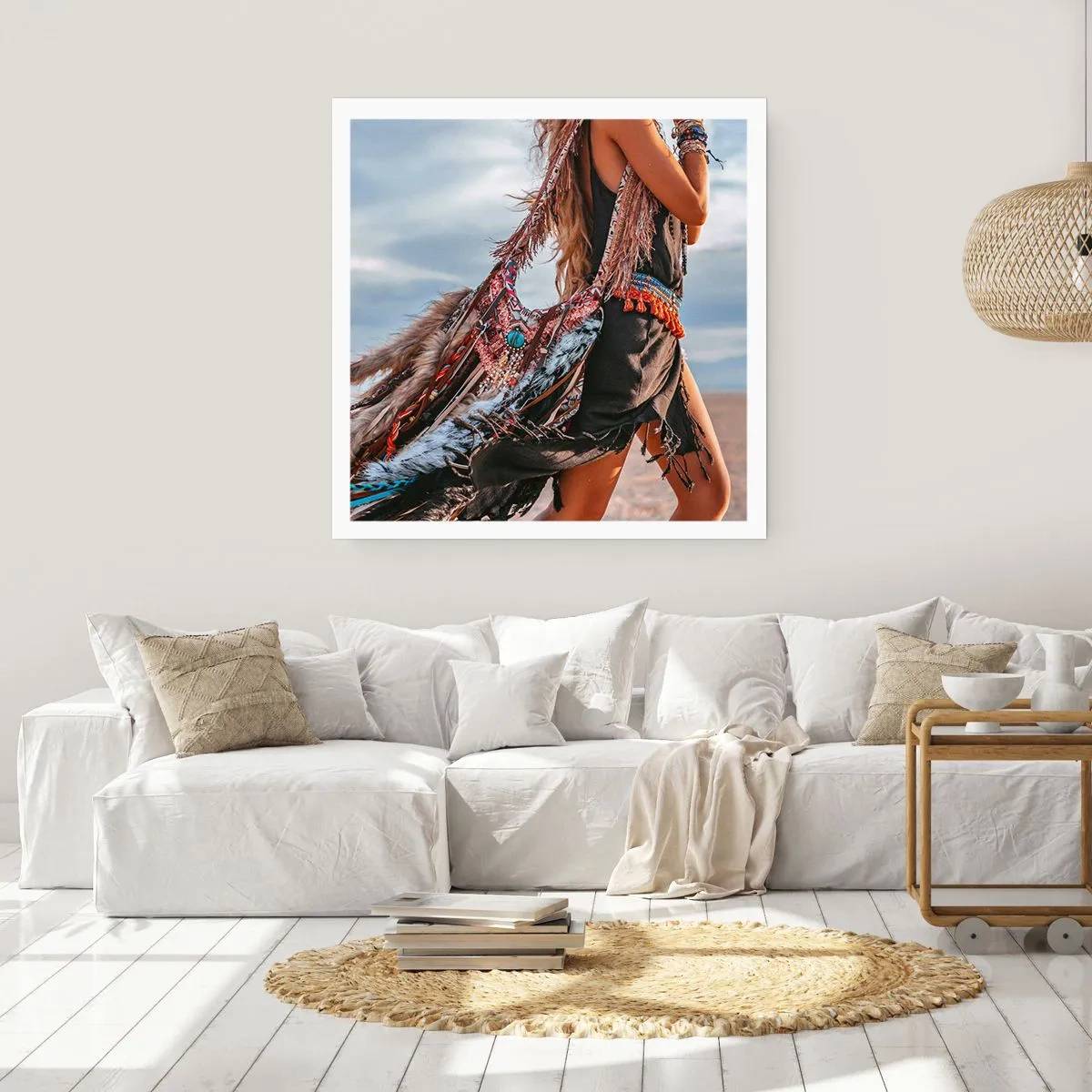 Plakat - Shamanens pige - 60x60 cm