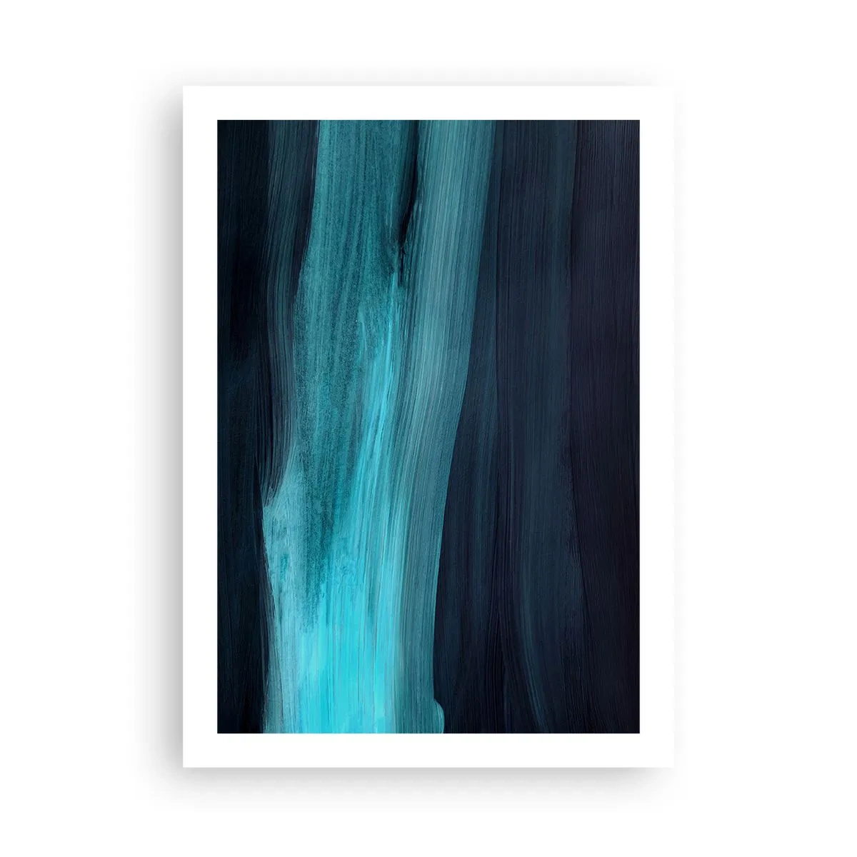 Plakat - Svøm med strømmen - 50x70 cm