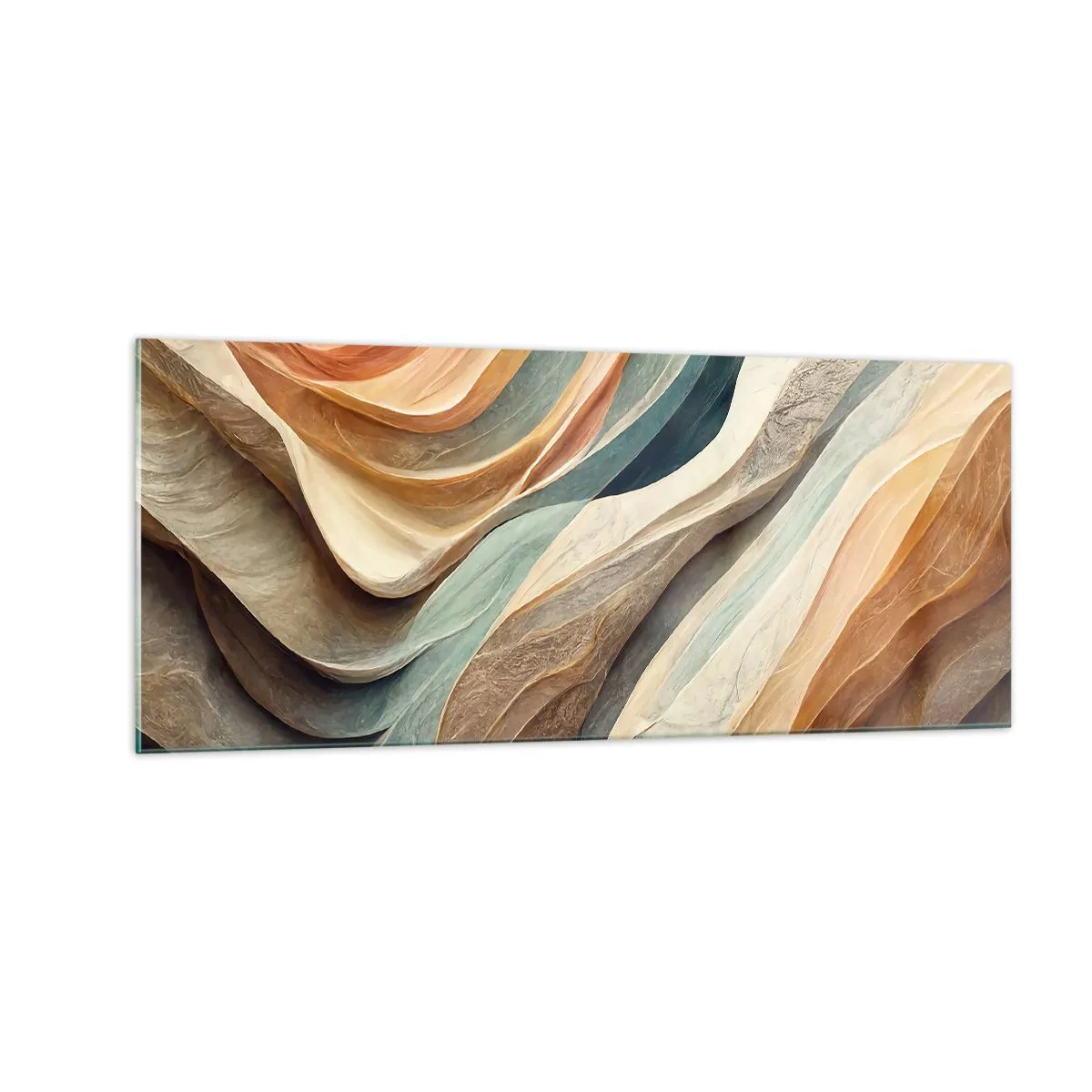 Billede på glas - Øjeblikke før forandring - 100x40 cm