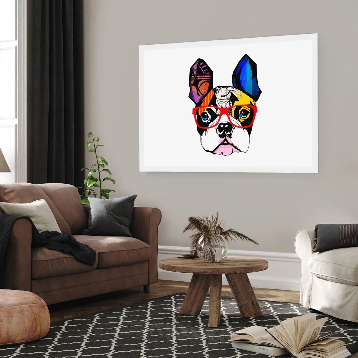 Plakat - Intellektuel - 100x70 cm