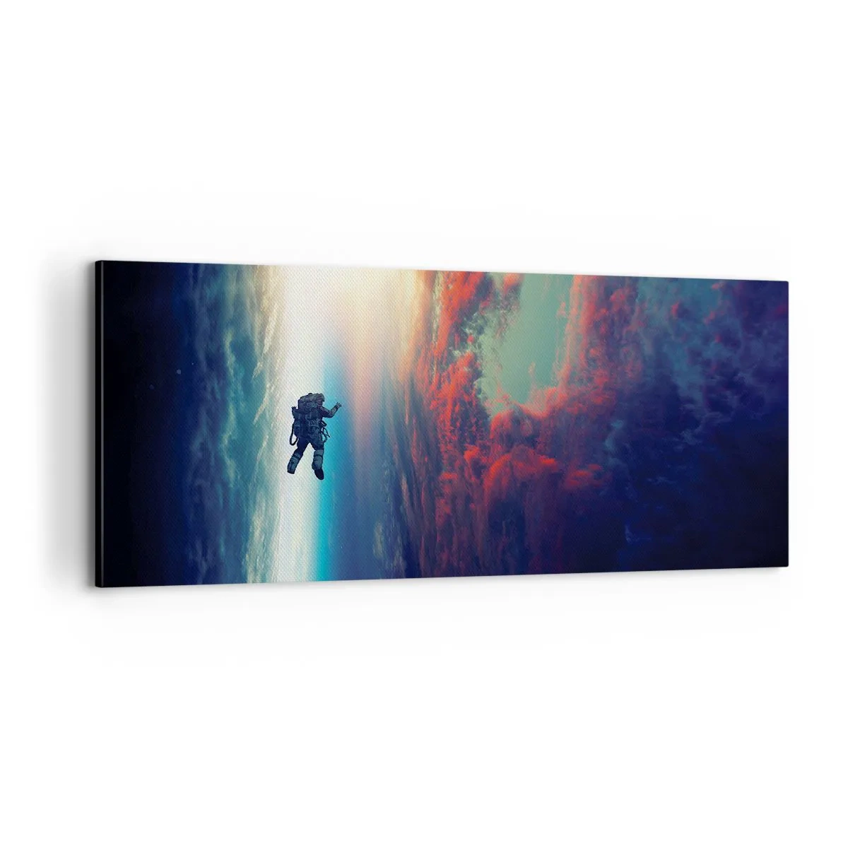 Lærredstryk - Billede på lærred - Over for universet - 100x40 cm