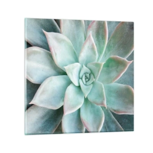 Billede på glas - Hjertet af ørkenen - 30x30 cm