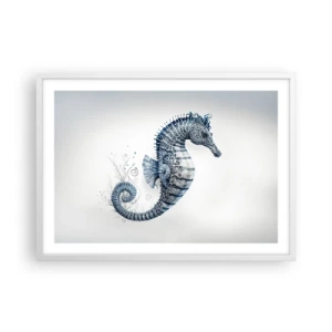 Plakat i hvid ramme - En subtil vittighed fra naturen - 70x50 cm
