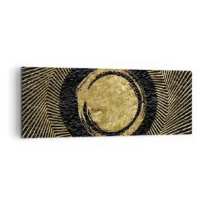 Lærredstryk - Billede på lærred - Glamour-komposition - 140x50 cm