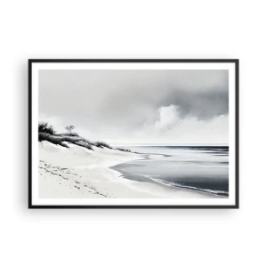 Plakat i sort ramme - Altid sammen - 100x70 cm