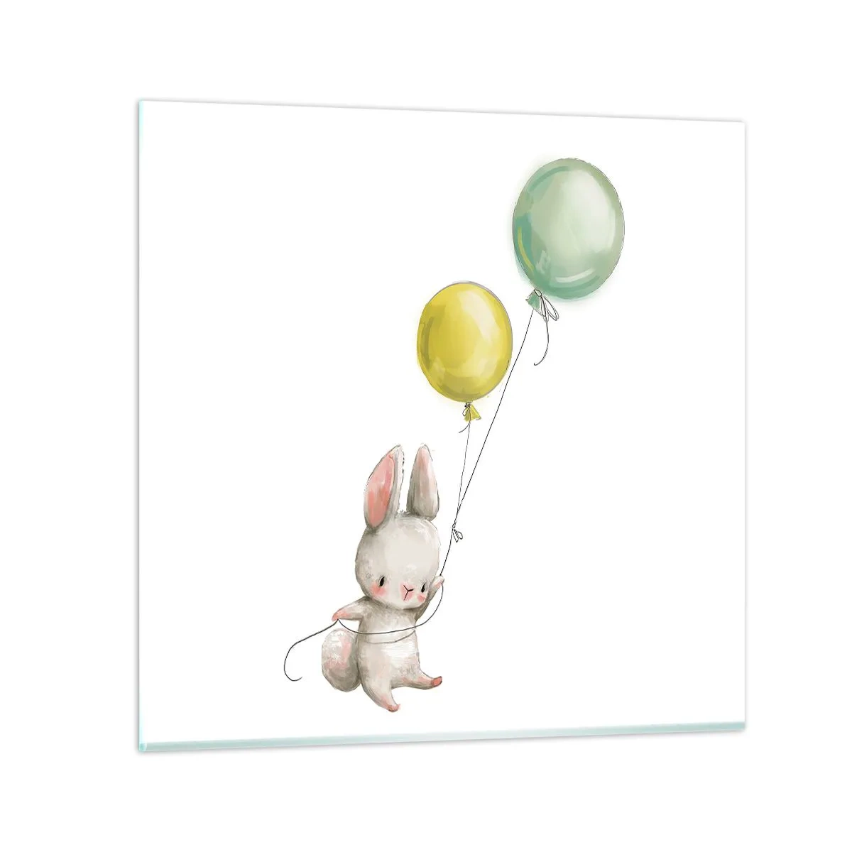 Billede på glas - Jeg vil også anbefale den! - 70x70 cm