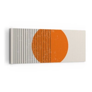 Lærredstryk - Billede på lærred - Altid solen - 120x50 cm