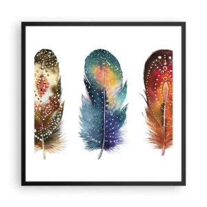 Plakat i sort ramme - Ritualer, ordinancer, mysterier - 60x60 cm