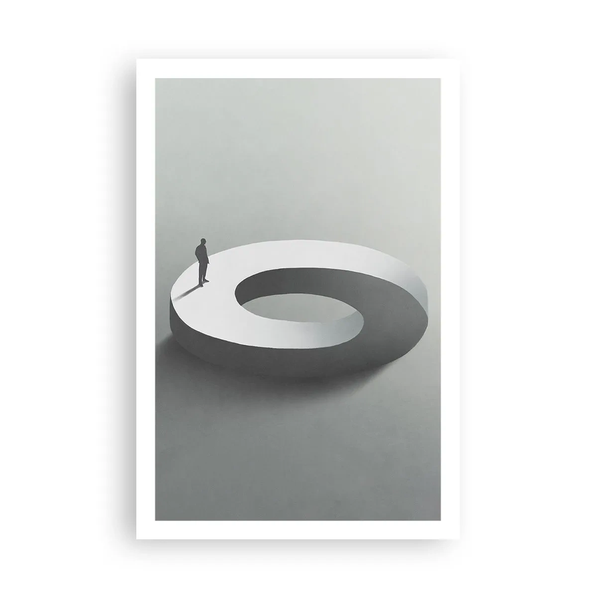 Plakat - Og vær klog - 61x91 cm