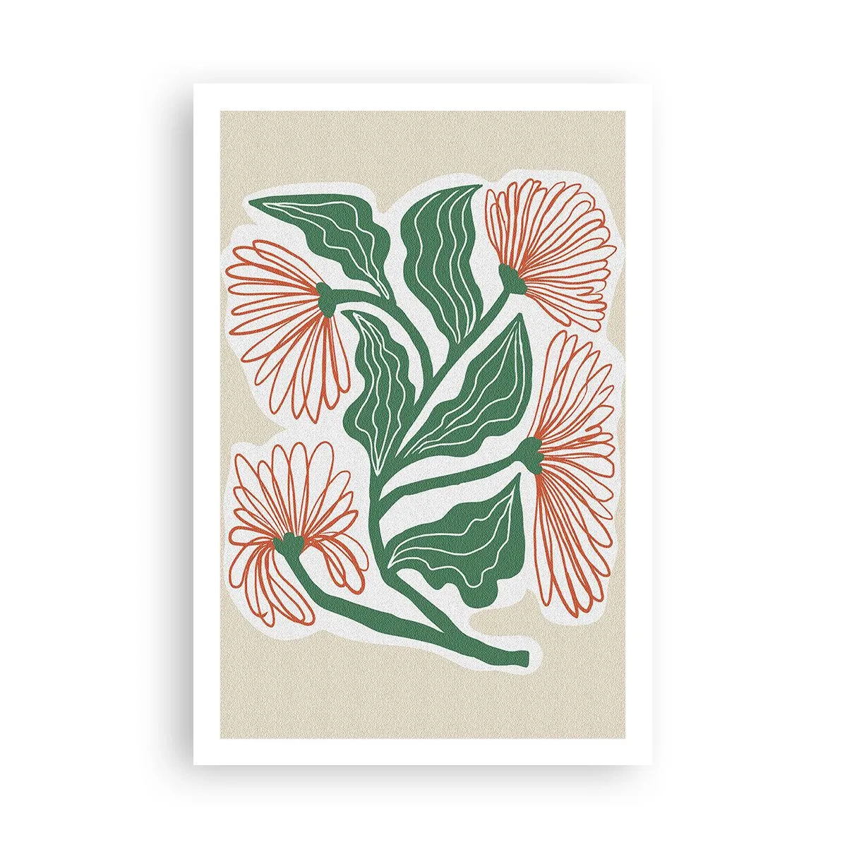 Plakat - Folkeligt og moderne - 61x91 cm