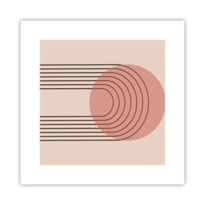 Plakat - Uimodståelig tiltrækningskraft - 30x30 cm