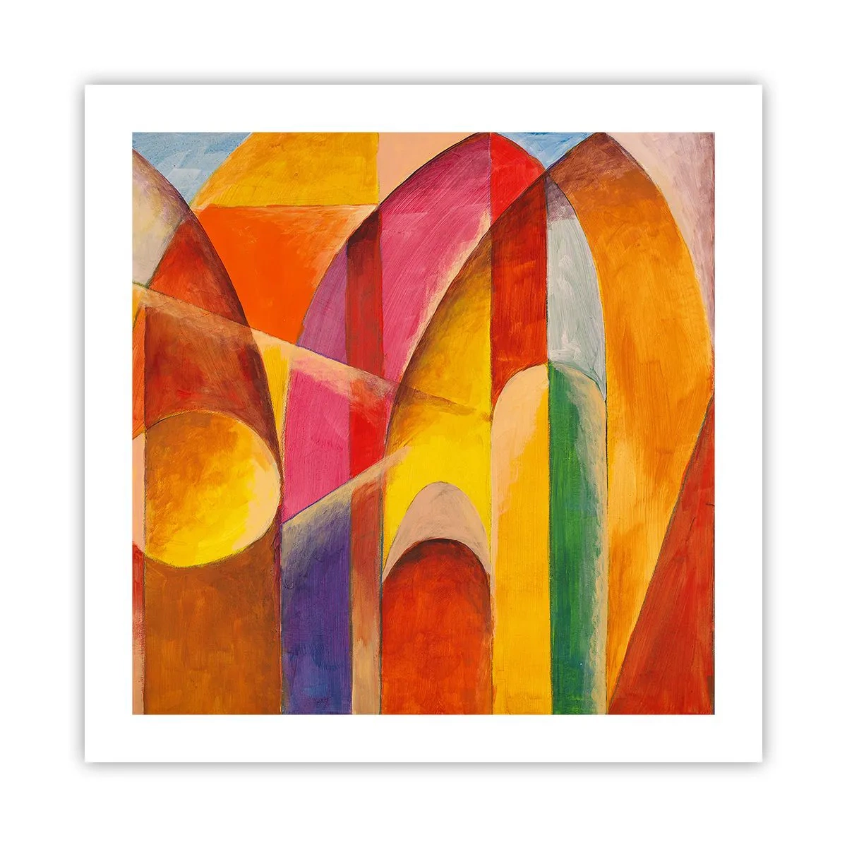 Plakat - Solens katedral - 50x50 cm