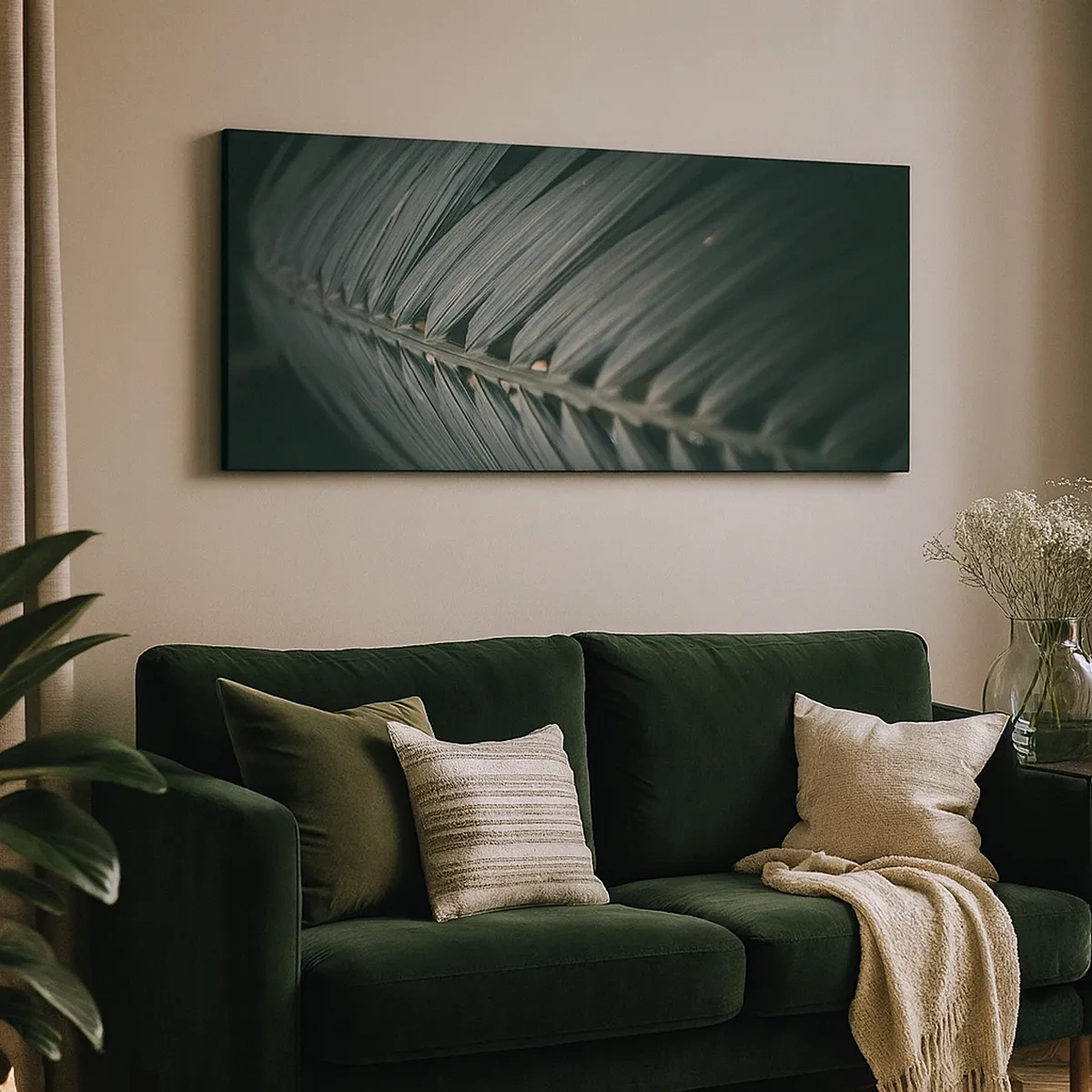 Lærredstryk - Billede på lærred - Naturens præcision - 30x30 cm