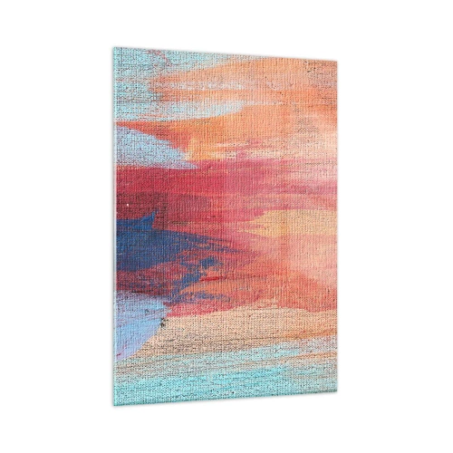 Billede på glas - Lad en regnbue flyde - 50x70 cm