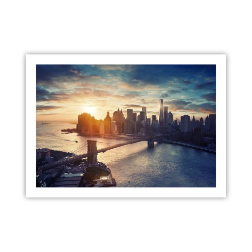 Plakat - Et monument til vestlig kultur - 70x50 cm