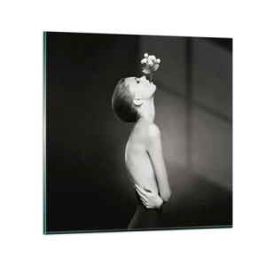 Billede på glas - Excentrisk elegance - 30x30 cm