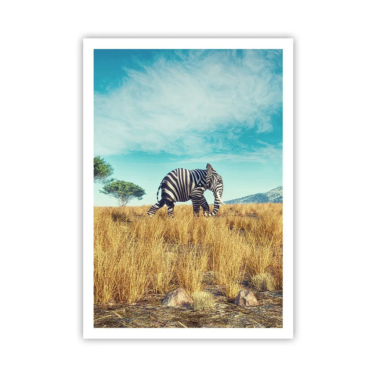 Plakat - Grå er ikke længere på mode - 70x100 cm