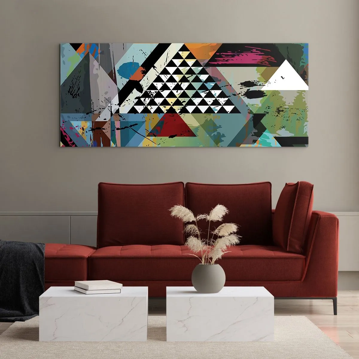 Billede på glas - Hvor enkelt - 160x50 cm