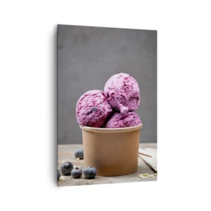 Lærredstryk - Billede på lærred - Sødme og kølighed - 70x100 cm