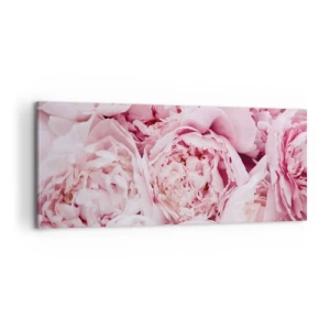 Lærredstryk - Billede på lærred - Hyggeligt og velduftende - 100x40 cm