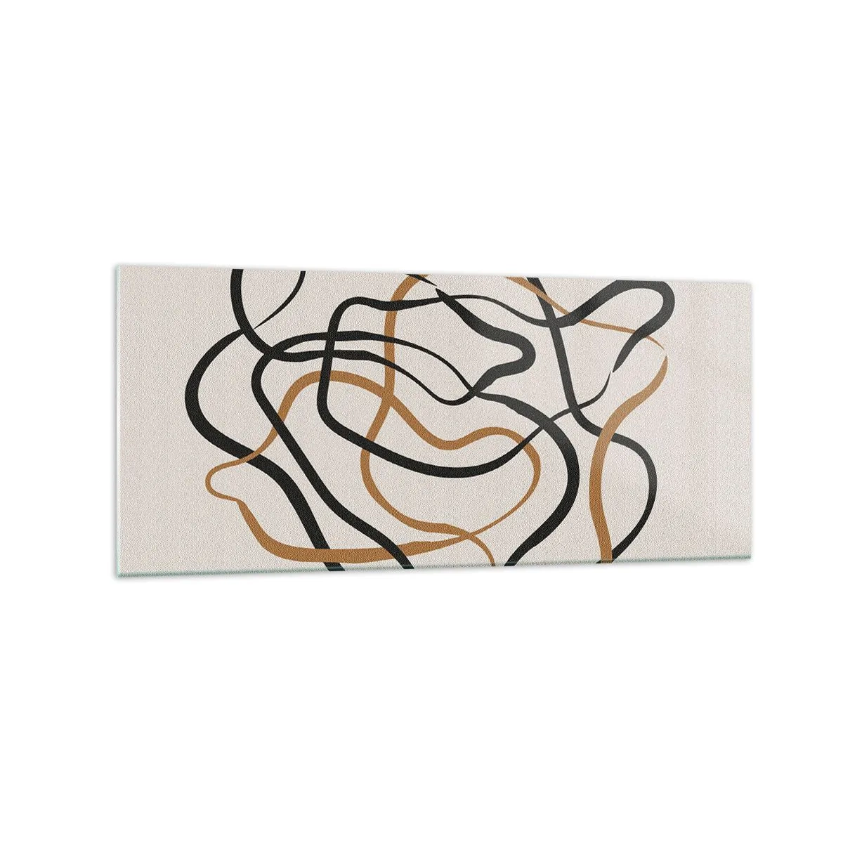 Billede på glas - Alt er gået galt - 120x50 cm