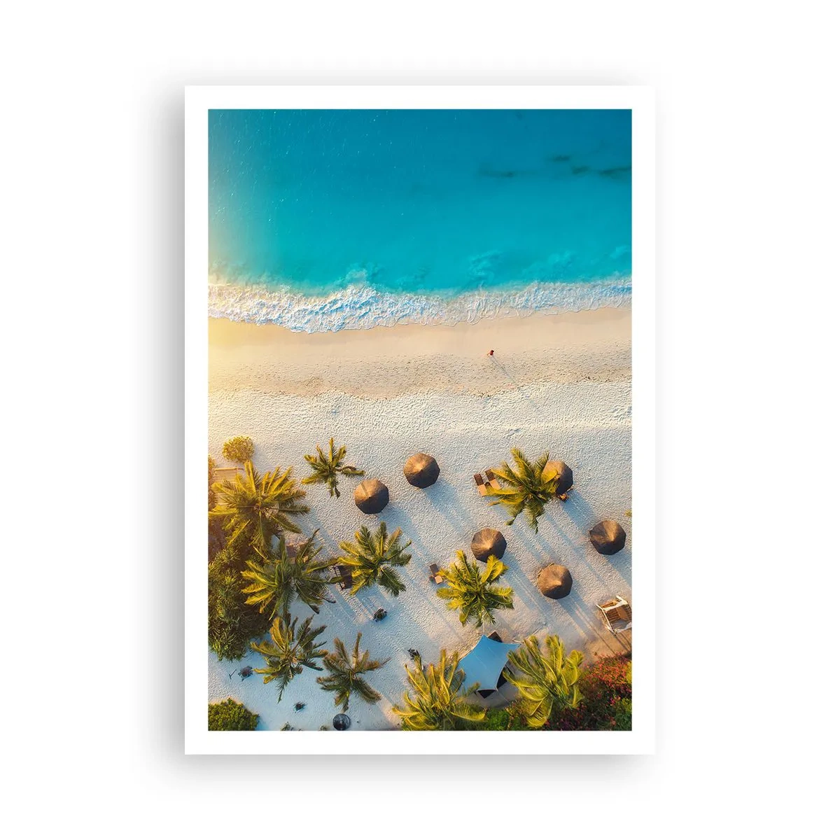 Plakat - Velkommen til paradis - 70x100 cm