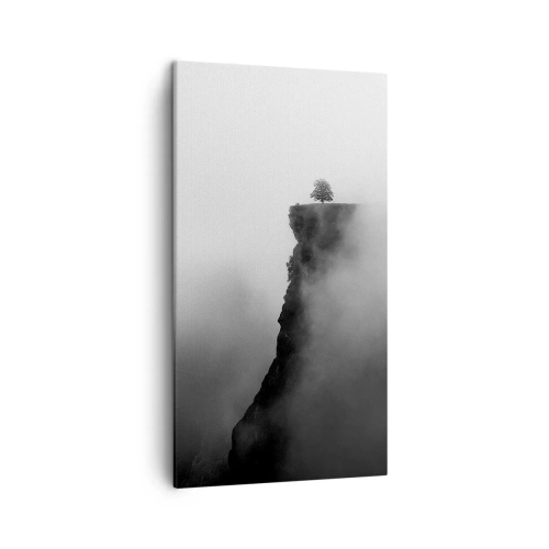 Lærredstryk - Billede på lærred - På kanten af verden - 45x80 cm