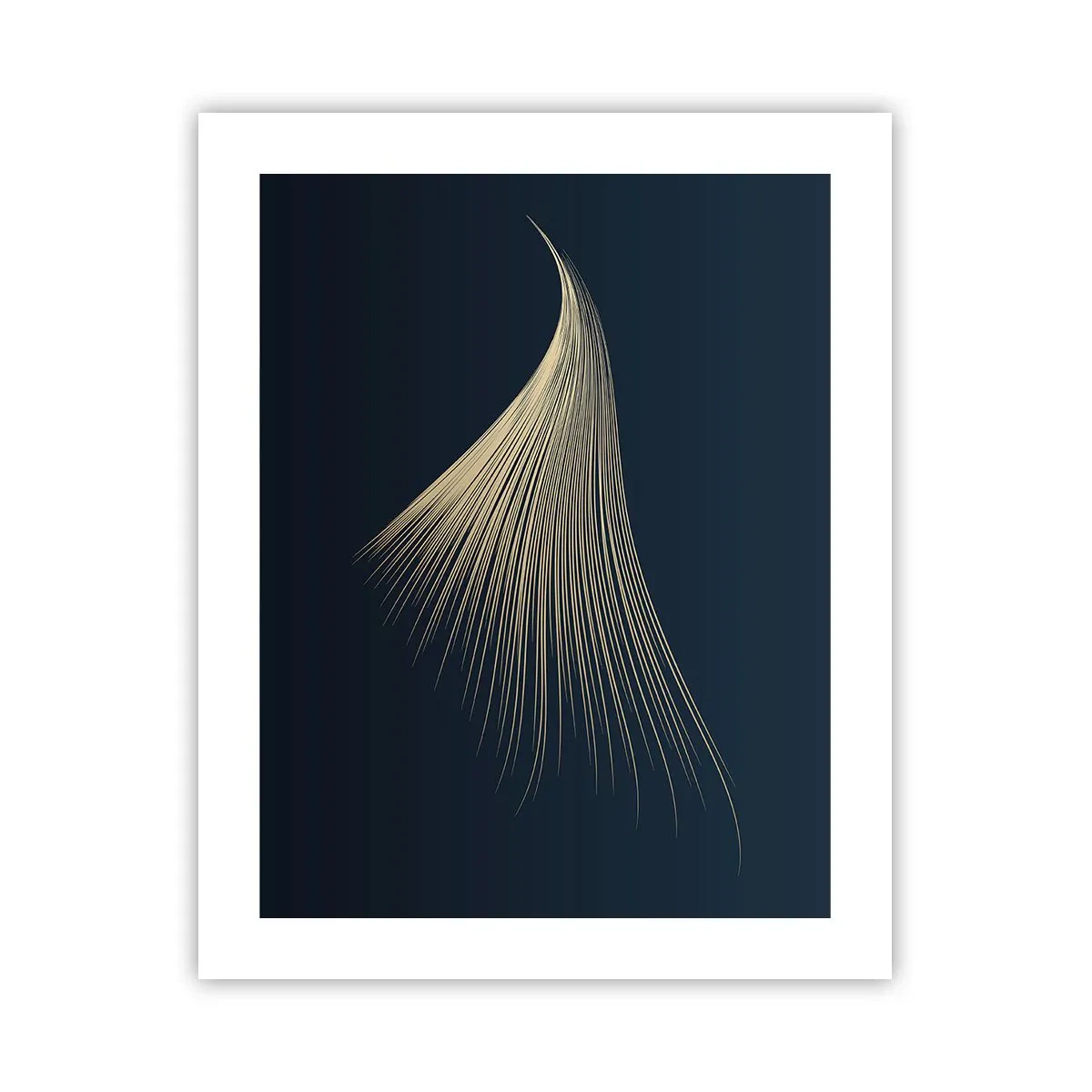 Plakat - Som en engels hår - 40x50 cm