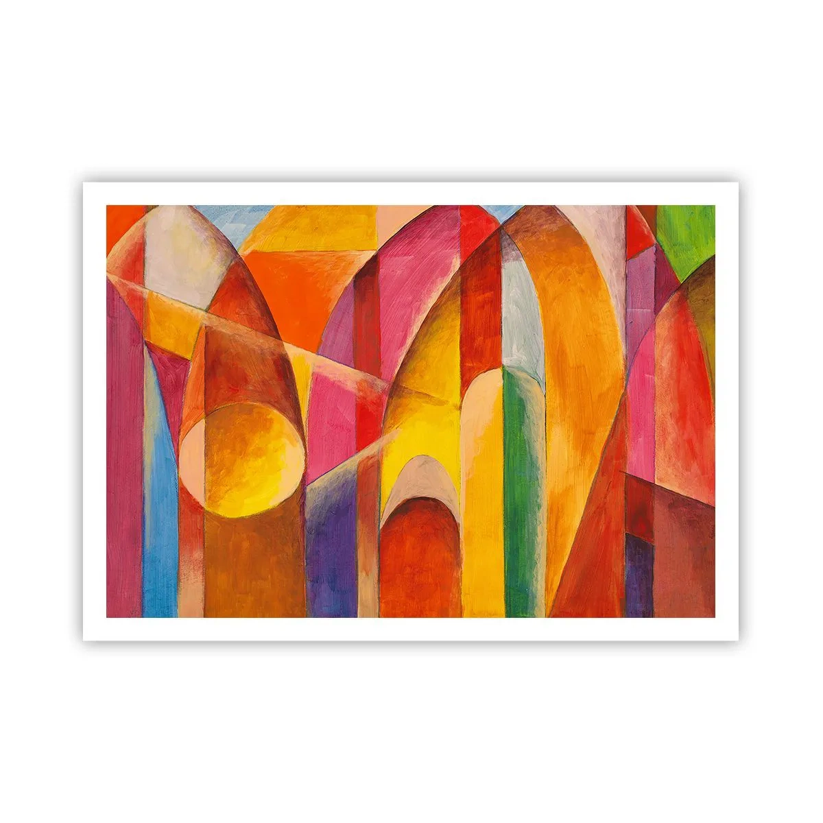 Plakat - Solens katedral - 100x70 cm
