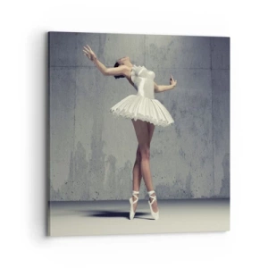 Lærredstryk - Billede på lærred - Let som en fugl - 70x70 cm