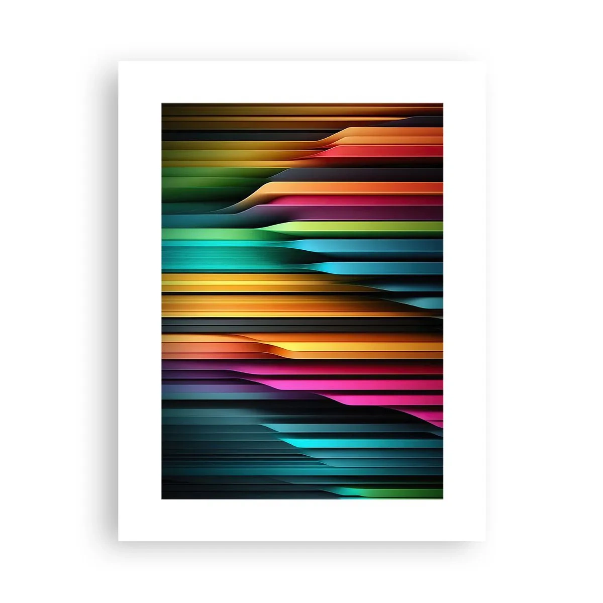 Plakat - Lysende orgel - 30x40 cm