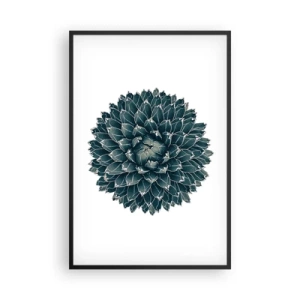 Plakat i sort ramme - Ørkenstjerne - 61x91 cm