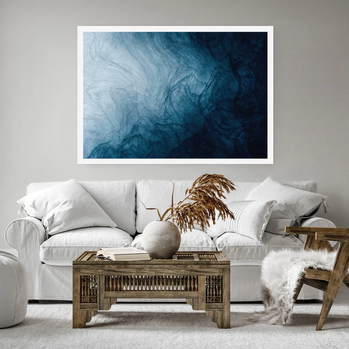 Plakat - Ind i dybet - 50x40 cm