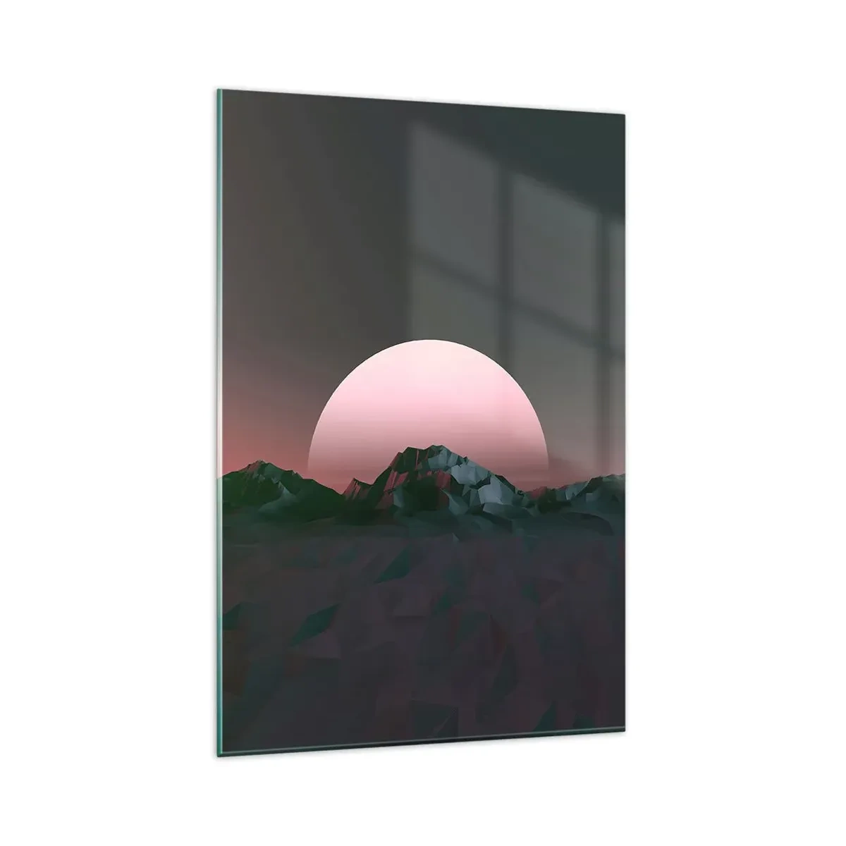 Billede på glas - I en nabogalakse - 80x120 cm