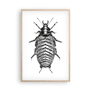 Plakat i ramme af lyst egetræ - Sikke et eksemplar! - 61x91 cm