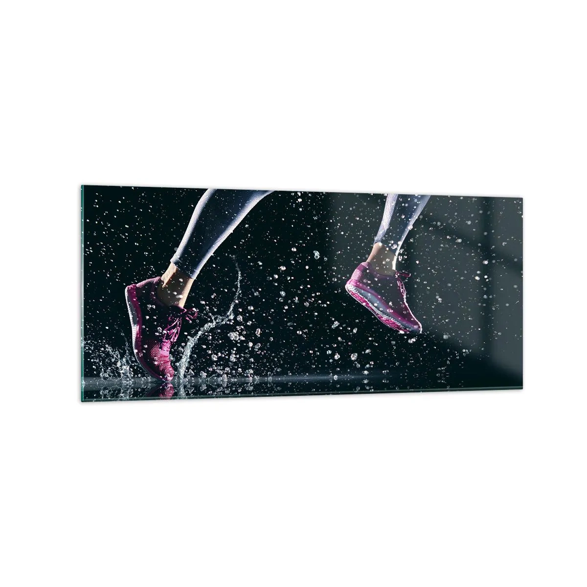 Billede på glas - Så meget som du kan - 120x50 cm