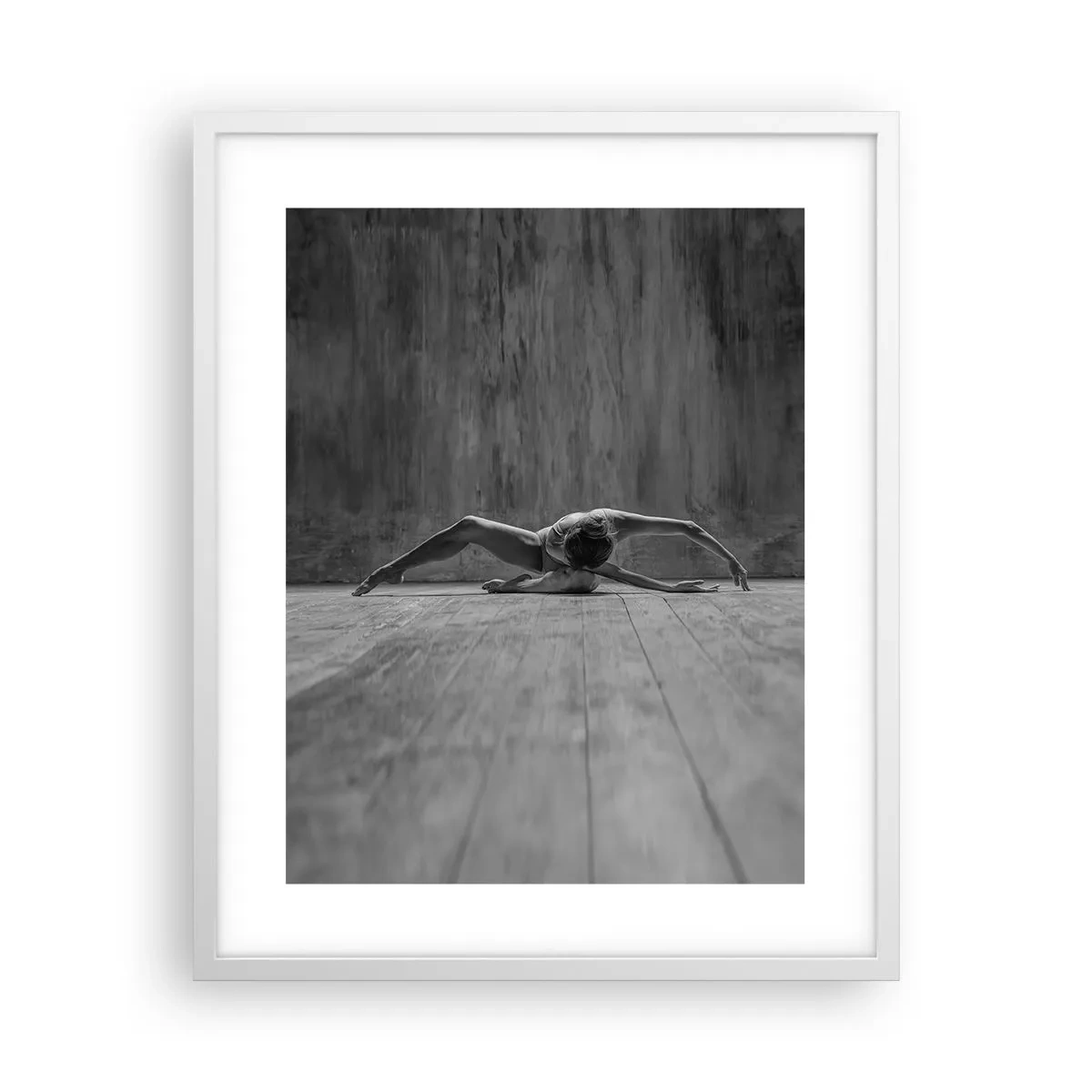 Plakat i hvid ramme - Symmetri fundet - 40x50 cm