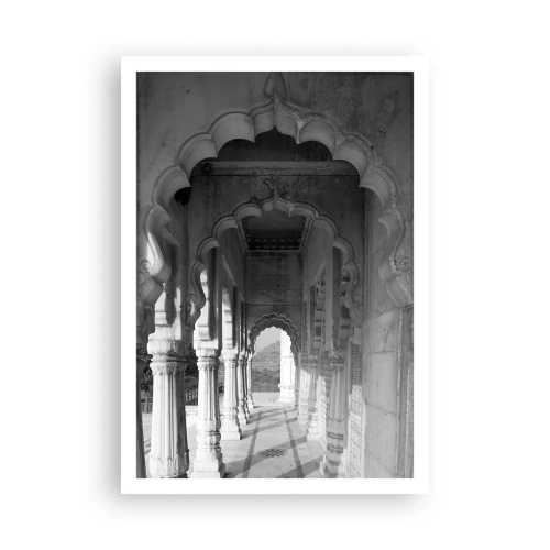 Plakat - Det er her, fortællingerne fra Østen sker - 70x100 cm