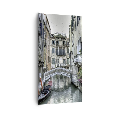 Lærredstryk - Billede på lærred - I århundreder i tavs drømmeri - 65x120 cm