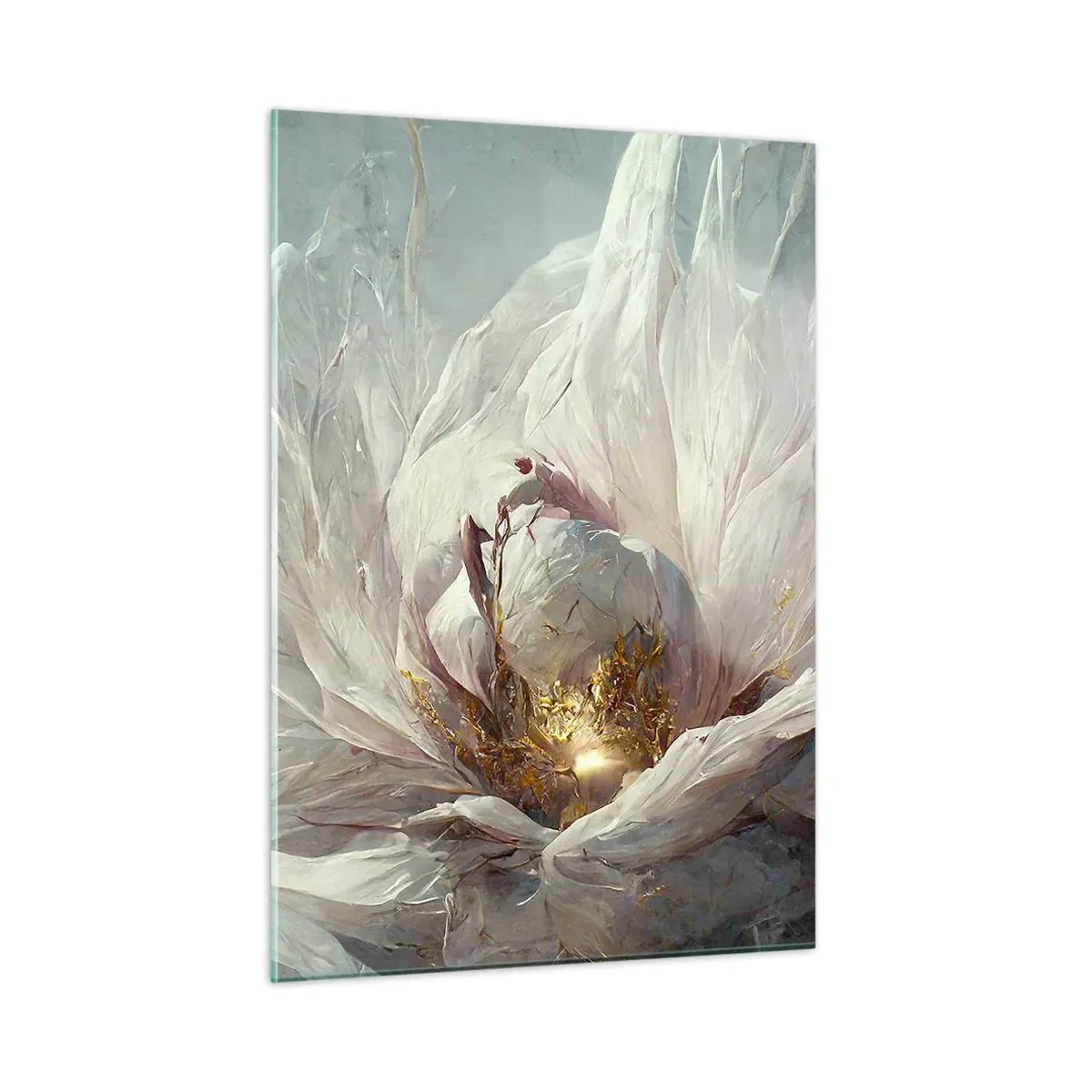 Billede på glas - Blomstrer en gang om hundrede år - 50x70 cm