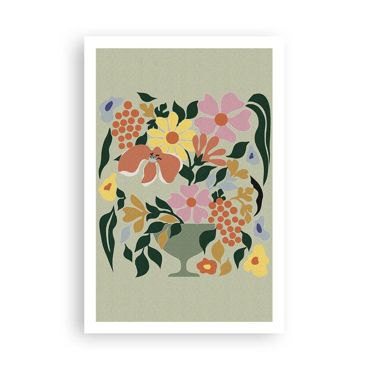 Plakat - En buket fuld af liv - 61x91 cm