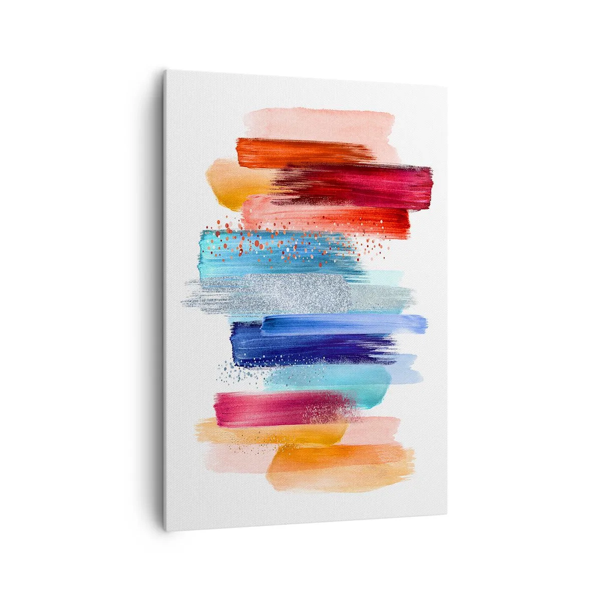 Lærredstryk - Billede på lærred - Op og ned  - 70x100 cm