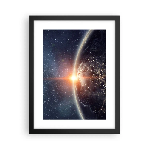Plakat i sort ramme - I det nye perspektiv - 30x40 cm