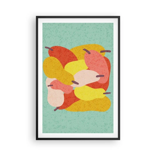 Plakat i sort ramme - Smag på sommersolen - 61x91 cm